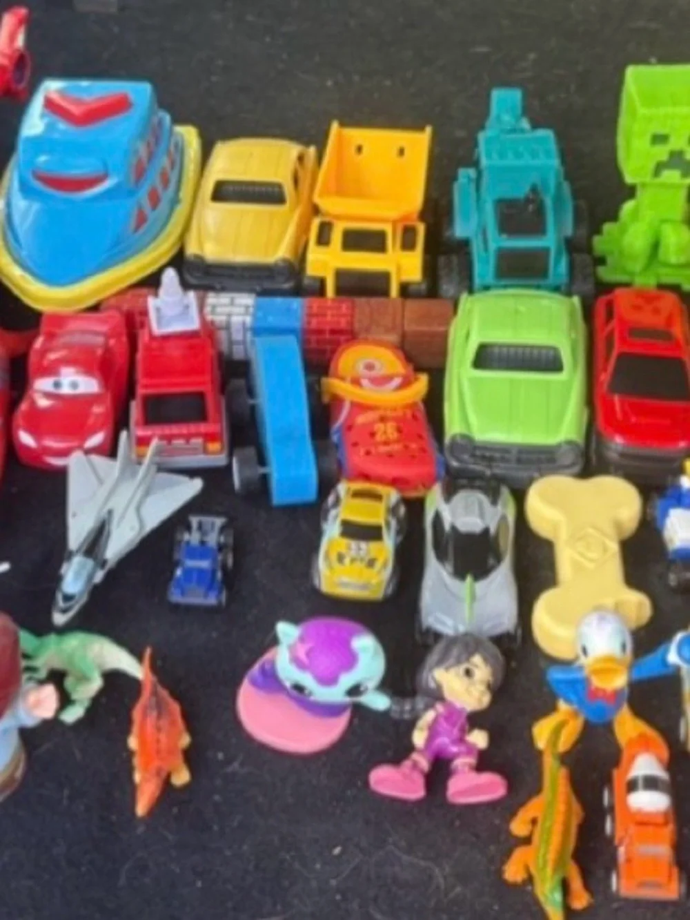 Kids Toy Lot - Multicolor Play Figures and Vehiclesi $20 each lot